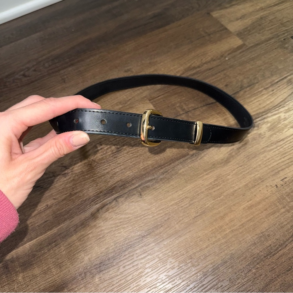 Target Women’s Black and Gold Belt